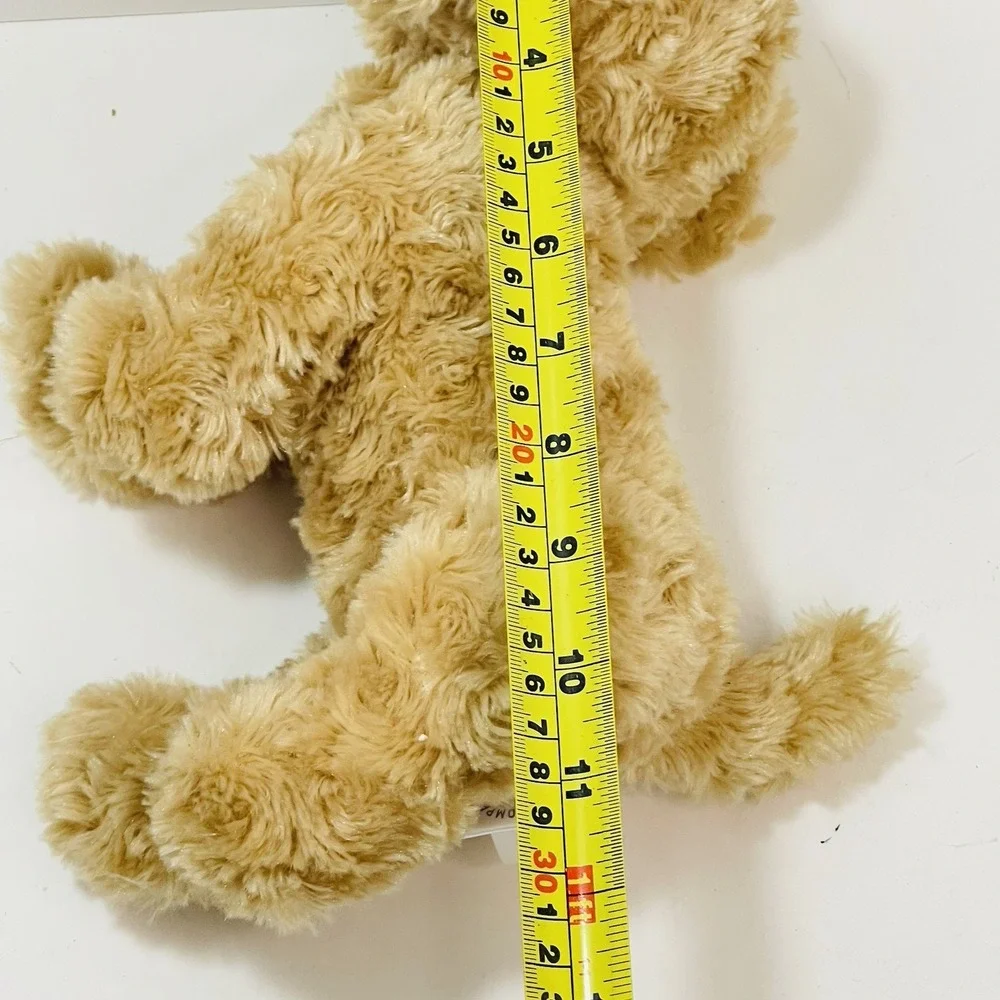 Manhattan Toy Company Tan Dog Plush Pooch Party Goldie Golden Doodle 10